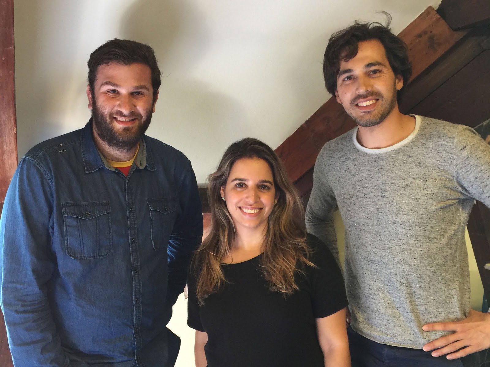 Njord and Alex welcoming a patient