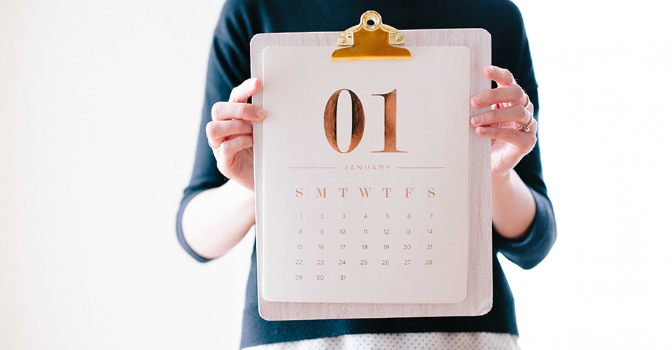 Holding Calendar Clipboard holding calendar clipboard