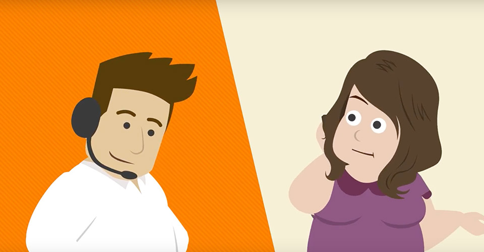 We made an animated video! video motion graphic health