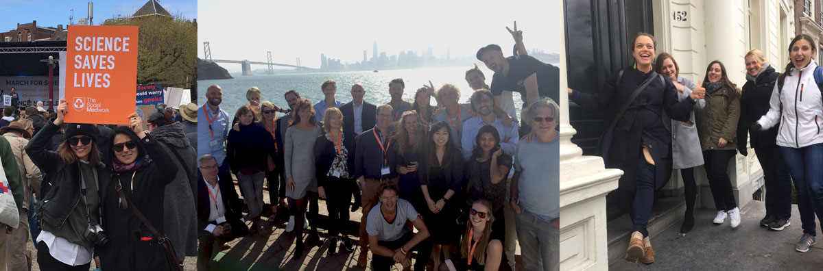 Moving offices, San Francisco, march for science